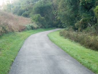 Flat lower section of Greenbelt Trail