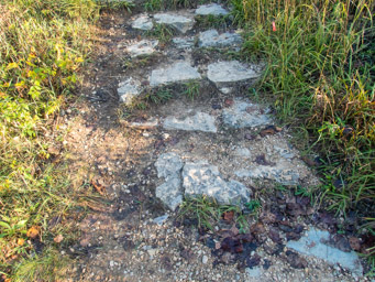 Rock stairs