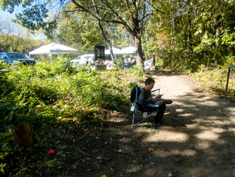 Aid Station 1 for the last time