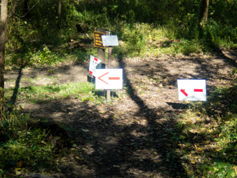 Another well marked intersection