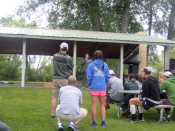 Bad news about the predicted weather. Rain coming.