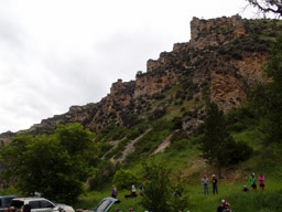 Beautiful canyon walls, at the start.