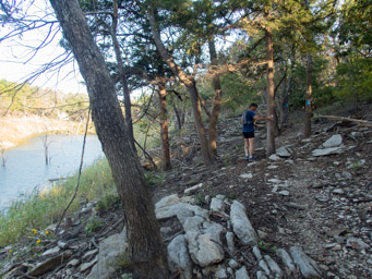 Mile marker 10. Nearly at Oak Ridge.