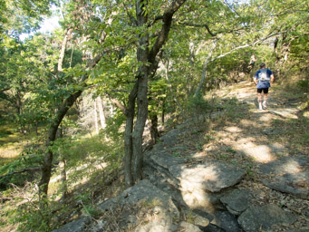 Cliffs overlooking the Elk River.