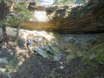 Good finish, up the other side. Don't try and cross this slowly.