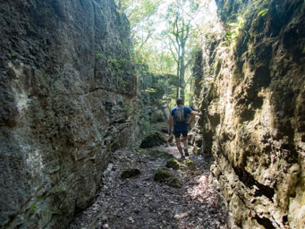 Back out the last canyon.