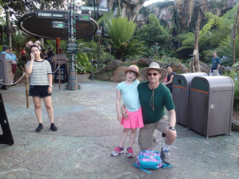 Jeralyn and Daddy at the Pandora Cruise