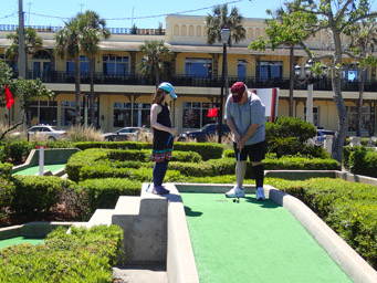 Mini-golf in St. Augustine, FL