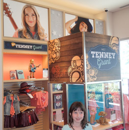 Jeralyn in the Tenney area, American Girl Store, Orlando, FL