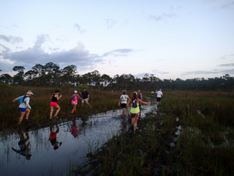 The pond and muck in the first mile