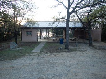 LMTR Shelter, the start-finish.