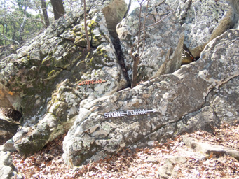 The Stone Corral was where they hid the stolen horses.