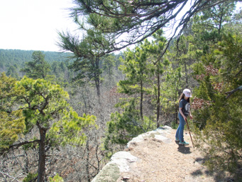 Not bothered by heights.